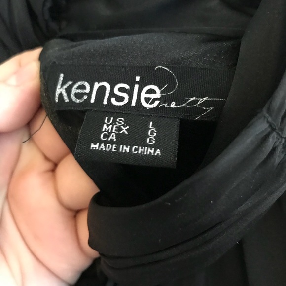 Black swing cocktail dress Kensie - Picture 2 of 3